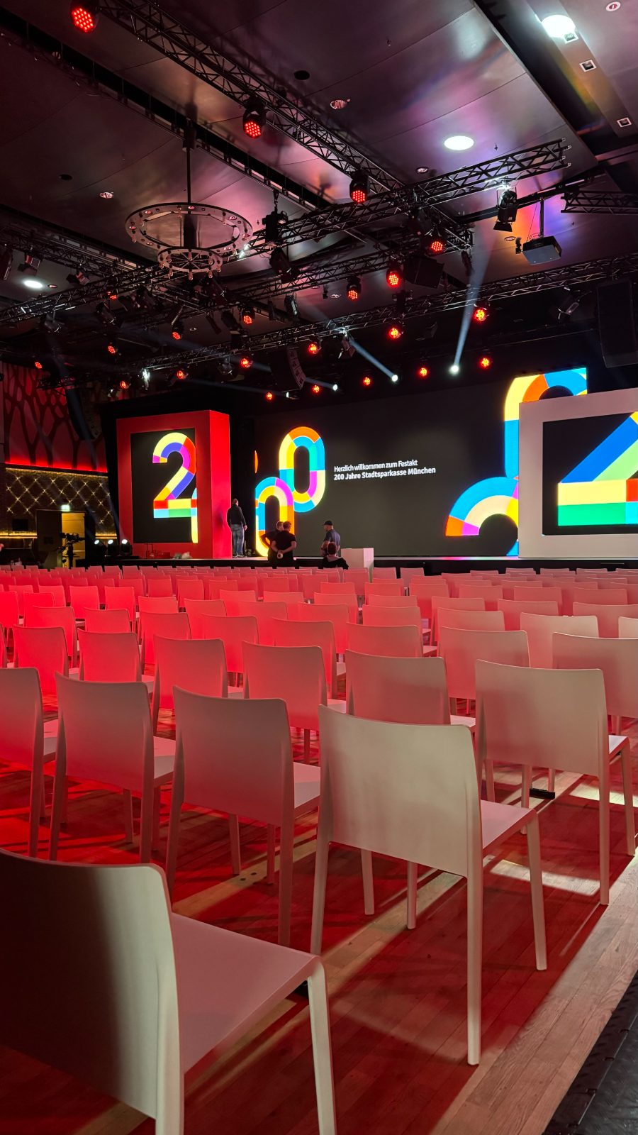 Festakt-Saal zum 200-jährigen Jubiläum der Stadtsparkasse München